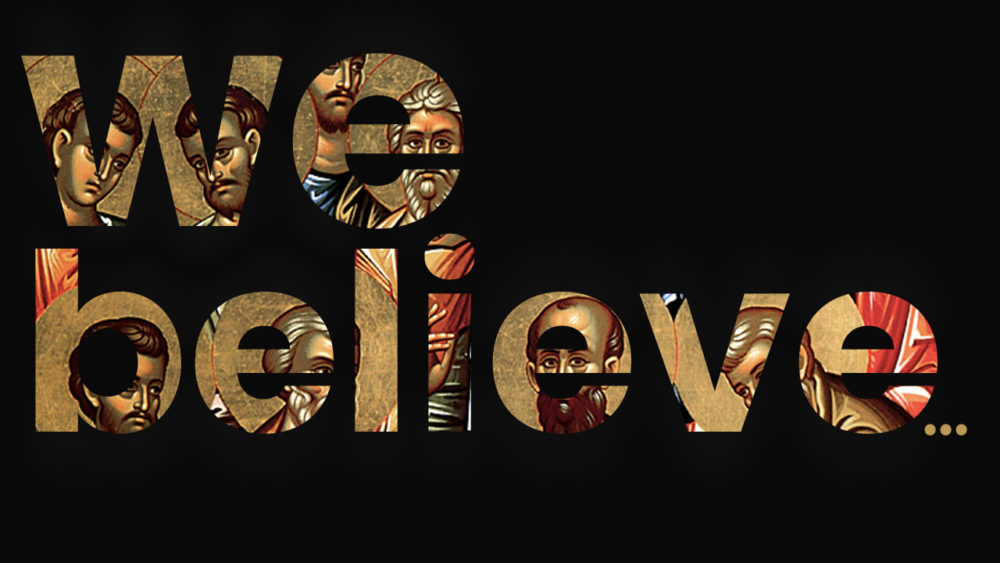 We Believe...