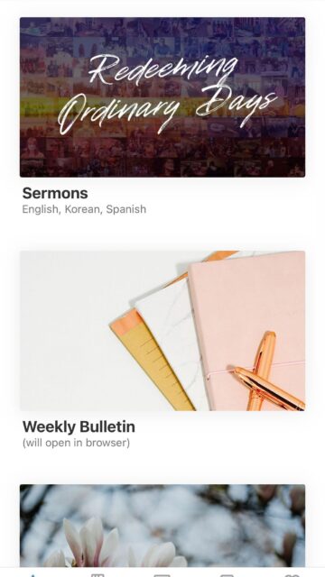 Homepage (top)